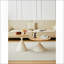 TABLE RONDE BLANC + BOIS