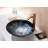 ANZZI Chrona 17.7 " Tempered Glass Circular Bathroom Sink