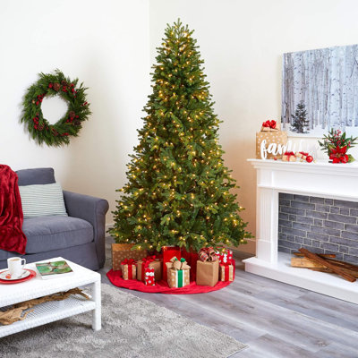 Washington Fir Artificial Christmas Tree Clear Lights Bendable Branches 7.5ft