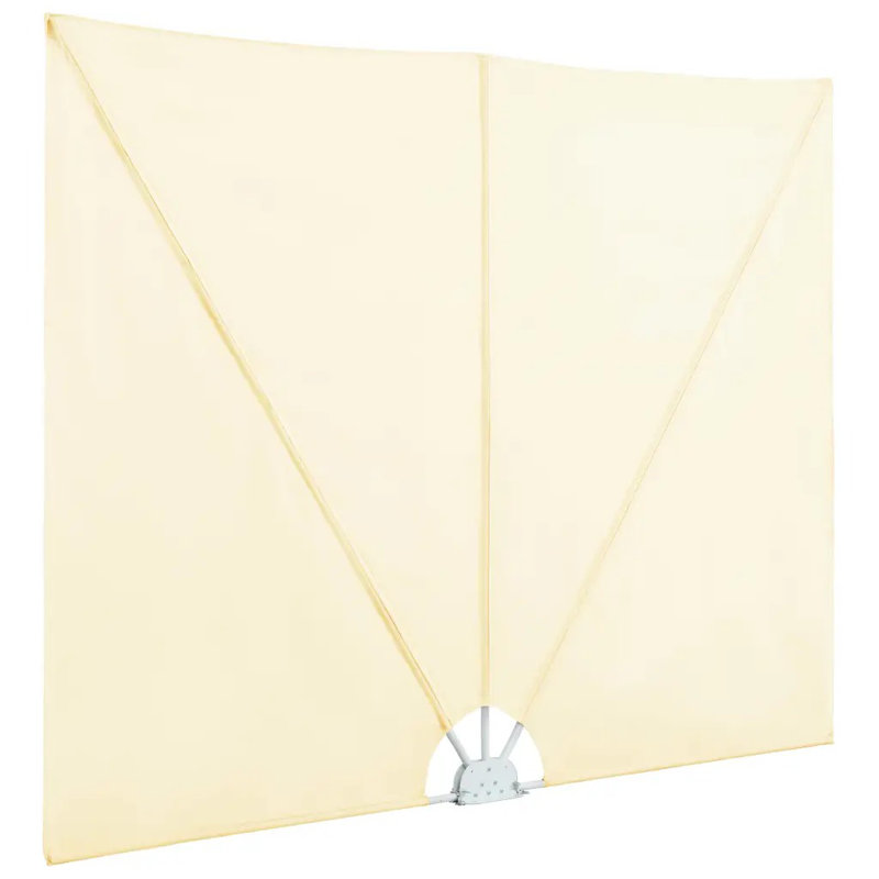 Solley 2m x 3m Rectangular Shade Sail, Cream