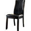 Chaises de salle à manger transitionnelles de 2 - cerisier brun, assise rembourrée, bois massif, détails, chaises à dossier courbé 2 pièces, couleur cerise, housse de siège, détail, structure en bois