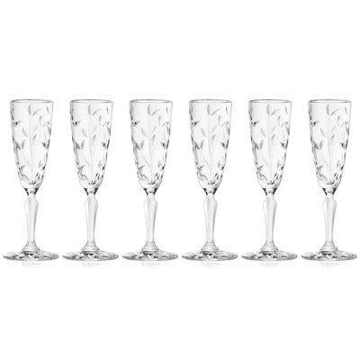 5.4oz. Flute Set