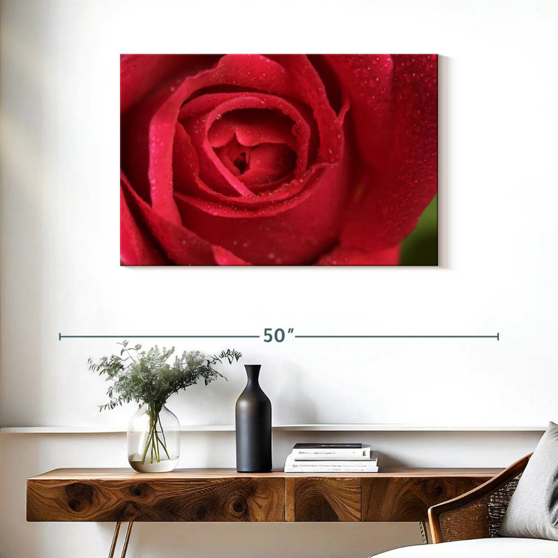 Rose rouge Harnek, H 24 po x l 36 po