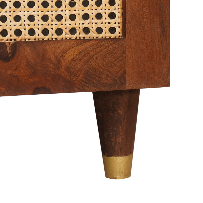 Solid Wood Coffee Table with Storage