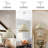 4-light Weaving Boho Dimmable Adjustable Pendant Light Chandelier