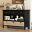 Console console avec tiroirs de rangement-1200627059