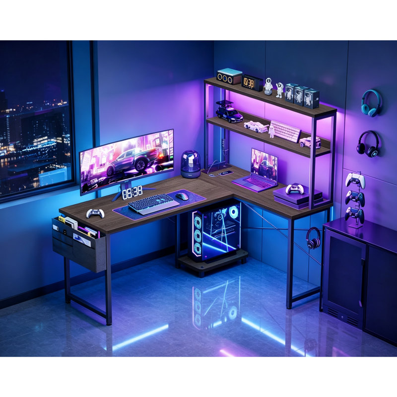 L-Shaped Computer Desk