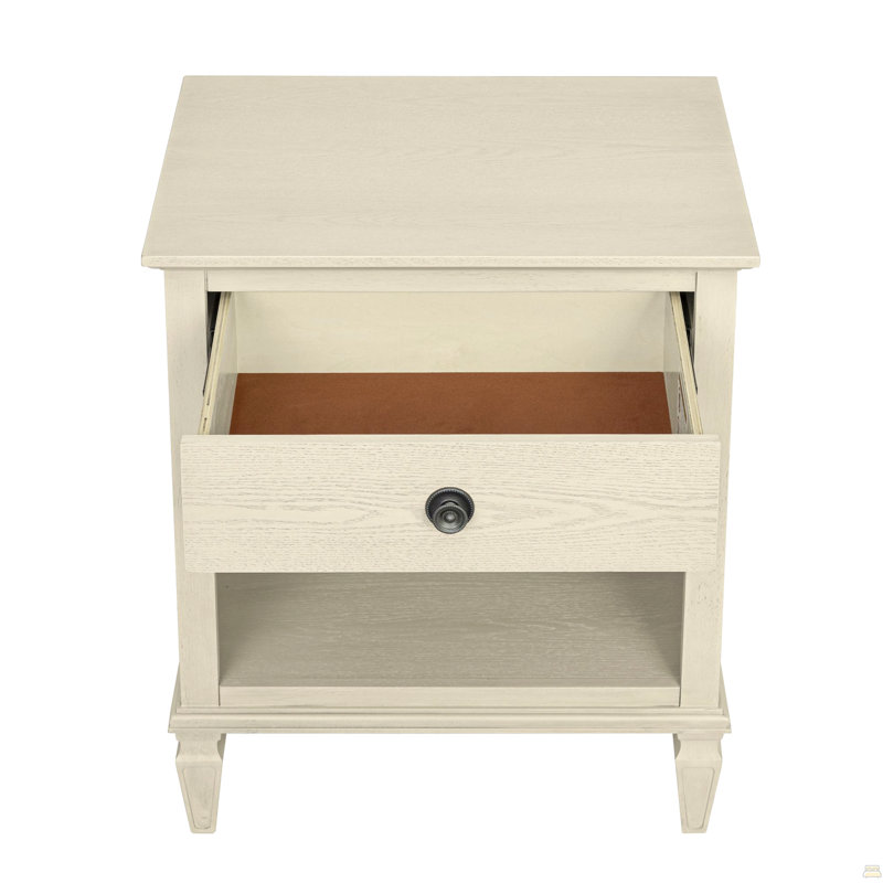 Table de chevet crème antique, Crème