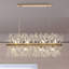 Dandelion 12-Light Dandelion Starburst Sunburst Ceiling Lighting Kitchen Island Chandelier-1301234026