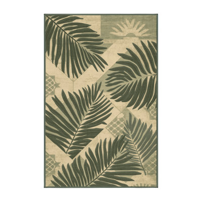 Tapis vert lavable à la machine Bates