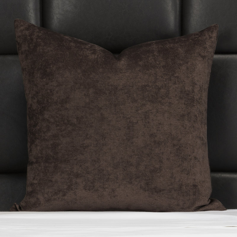 Wein Pillow Cover & Insert, Coffee Bean, Square 30", Polyester