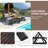 Neilyn Outdoor Metal Chaise Lounge