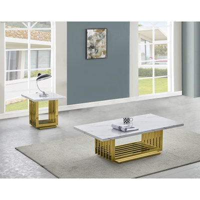 Ieva 2 - Piece Living Room Table Set by Orren Ellis