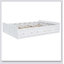 Structure de lit plateforme en bois avec 6 tiroirs-117803810