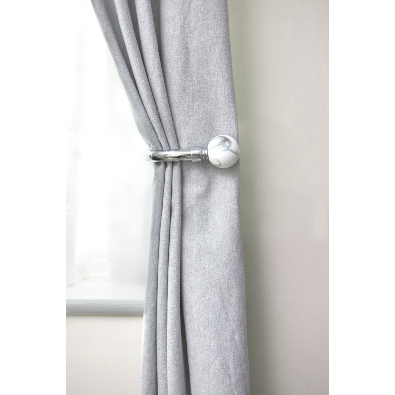 Marble 20cm Curtain Holdback