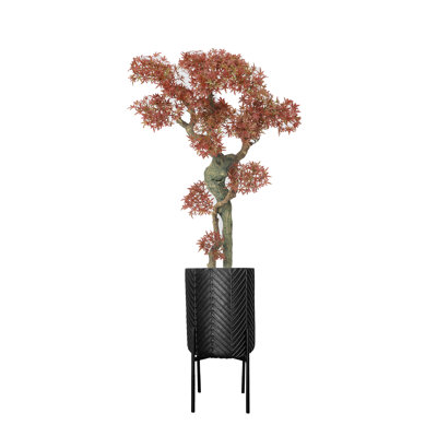 61" Artificial Maple Tree in Planter
