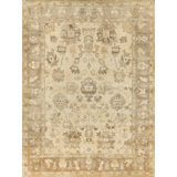 Antique Weave Oushak Wool Oriental Area Rug