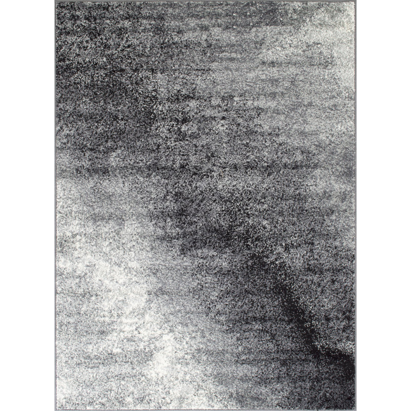 Washam Abstract Indoor Rug, Rectangle 5' x 7'