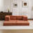 Compression Mahjong Sofa,Convertible Floor Sofa Bed,Diy Boneless Modular Sectional Sofa,No Assembly Required,Circle Fleece Fabric,Modern Oversized Loveseat-1293729406