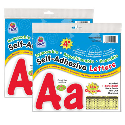 Lettres auto-adhésives
