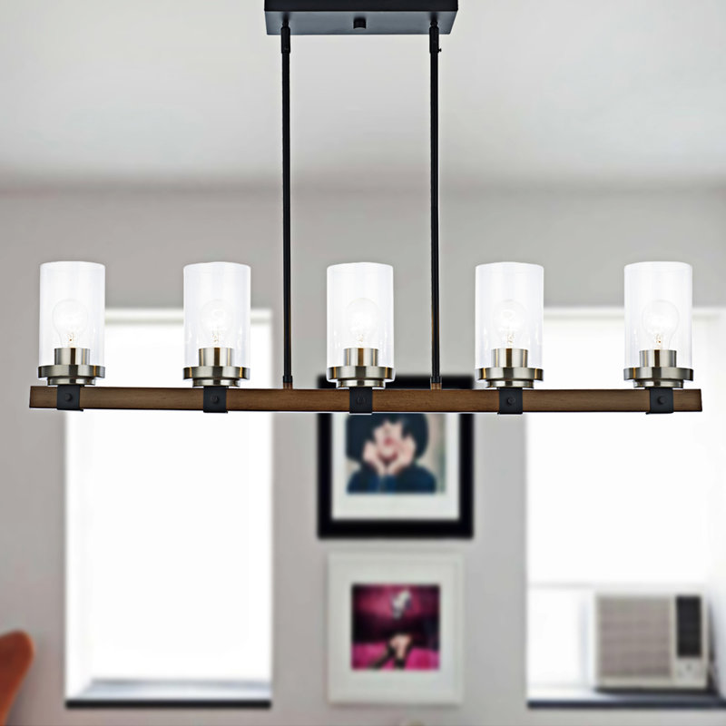 Dotyville 5 - Light Kitchen Island Pendant