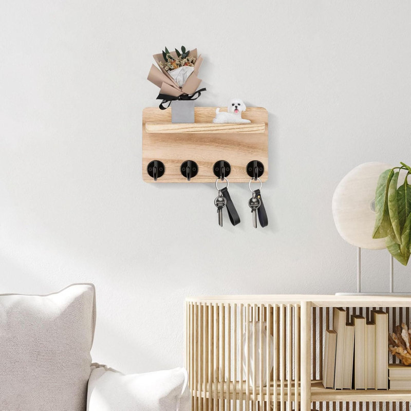 Manufactured Wood Wall Organizer, Natural