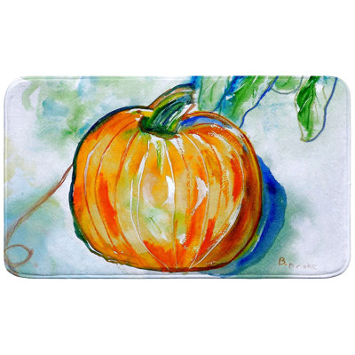 Pumpkin Bath Mat