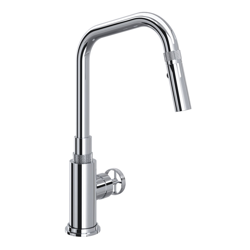 Campo Pull-Down Kitchen Faucet, Polished Chrome