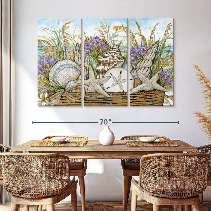 Aletra Shell Basket, 42" H x 65" W