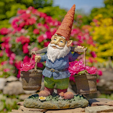 Trinx Bee Yourself Gnome Garden Figurine & Reviews