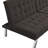 Futon Bed With Ergonomic Design For Relaxed Sitting Modern Wood Frame And Storage Feature-1279196115