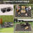 Reversible Outdoor Rug Carpet, 9' X 18' Waterproof Plastic Straw Rug, Portable Rv Camping Rugs With Carry Bag, Large Floor Mat For Backyard, Deck, Picnic, Beach, Black & Beige