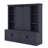 Decorative Tree-Style Entryway Cabinet With Sliding Storage Rails For Living Room & Hallway