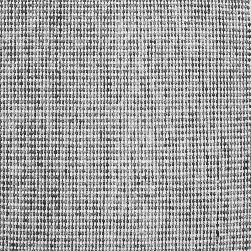 Tapis gris tissé à la machine Sawtooth, Carré 7 pi