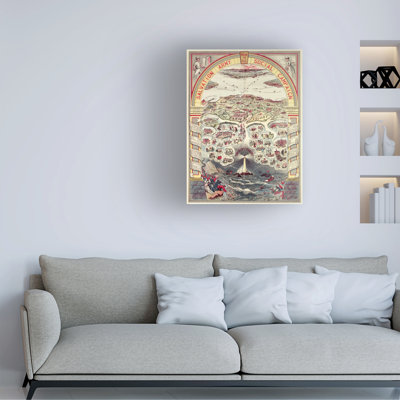 English School Salvation Army Social Campaign Propaganda Poster, London, C.1910 Canvas Art