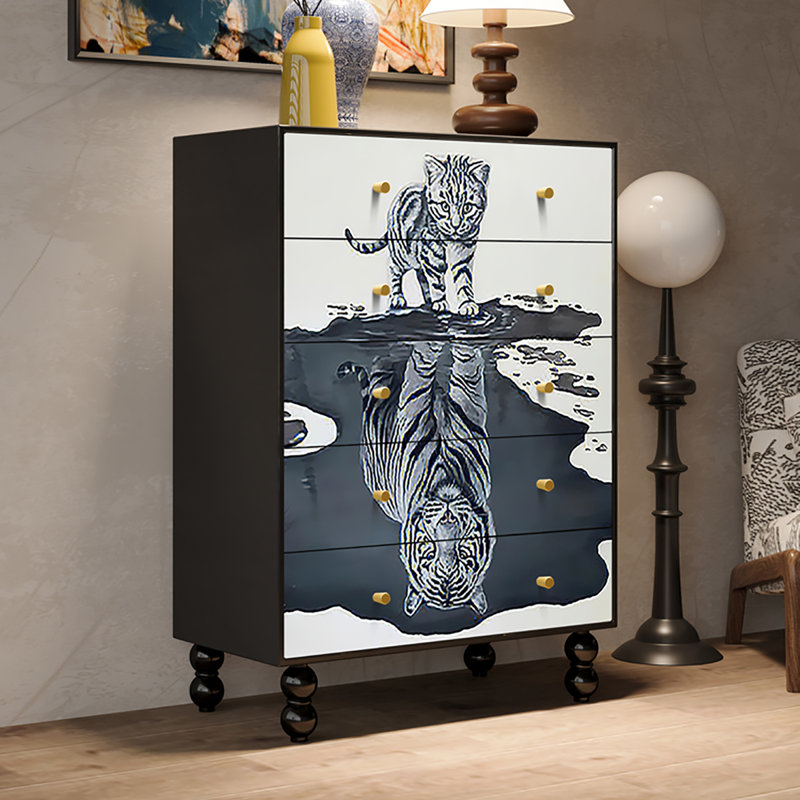 Armoire à tiroirs de rangement de salon