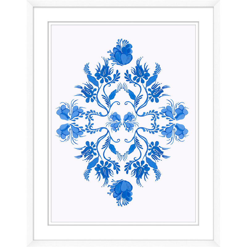 Fleur Symmetry 2 par Nathan Turner - reproduction de boîte-cadre