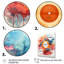 Rainures de vinyle colorées III sur toile-671501286-671501307