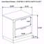 Table de chevet 2 tiroirs-466158884