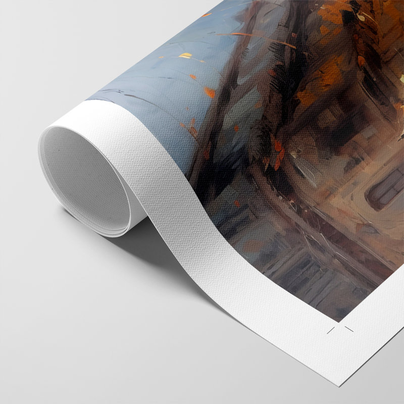 Christmas Holiday Art DCCXVI - Impression sur toile seulement - NON-CADRE, H 18 po x l 12 po