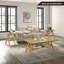 Table basse en bois avec tablette-130615466-130615464