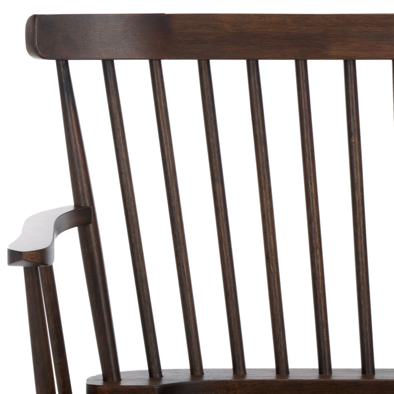 Karlovy Wood Bench, Dark Walnut