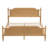 Traditional Style Rattan Bed Frame,No Box Spring Needed-1372140696-1372140701