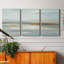«Calm Viewpoint III Cano», ensemble de 3 reproductions sur toiles tendues-357828054