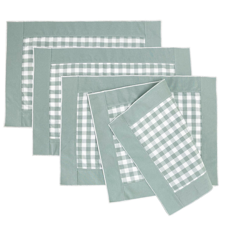 Ensemble de napperons 4 pièces, Sauge