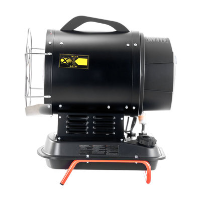 70000 BTU Radiant Kerosene Diesel Heater, Portable Industrial Space Heater With Adjustable Temp And Handle, Ideal For Jobsite/Garage/Warehouse/Workshop Construction Heating,Black