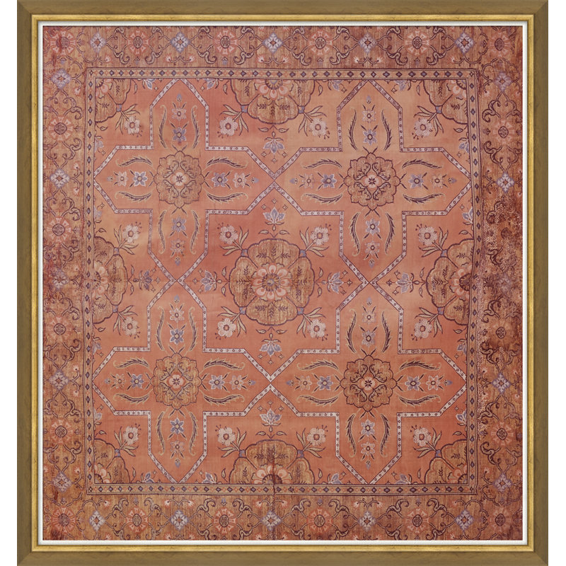 «Textile Design», reproduction d'impression encadrée