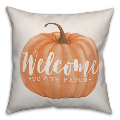  Coussin Welcome to Our Patch
