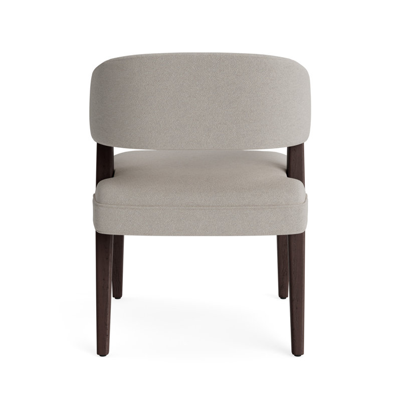 Keane Dining Chair, Performance Boucle - Dove Gray, Java