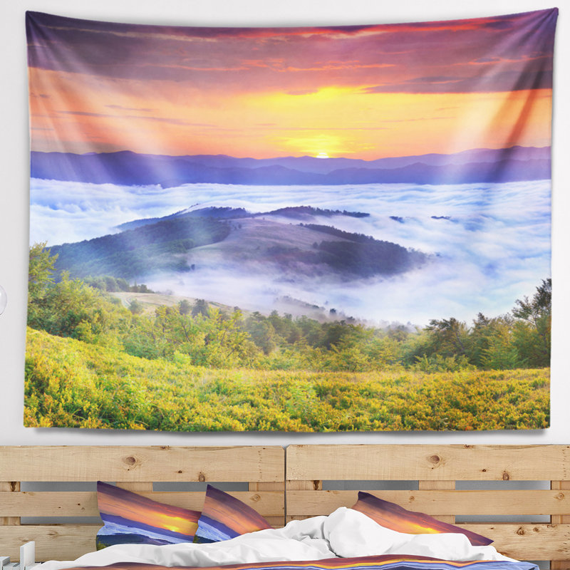 Polyester Tapestry, 50" H x 60" W